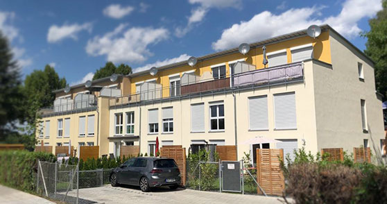 Livicsbau Nürnberg Herpersdorf Reihenhäuser